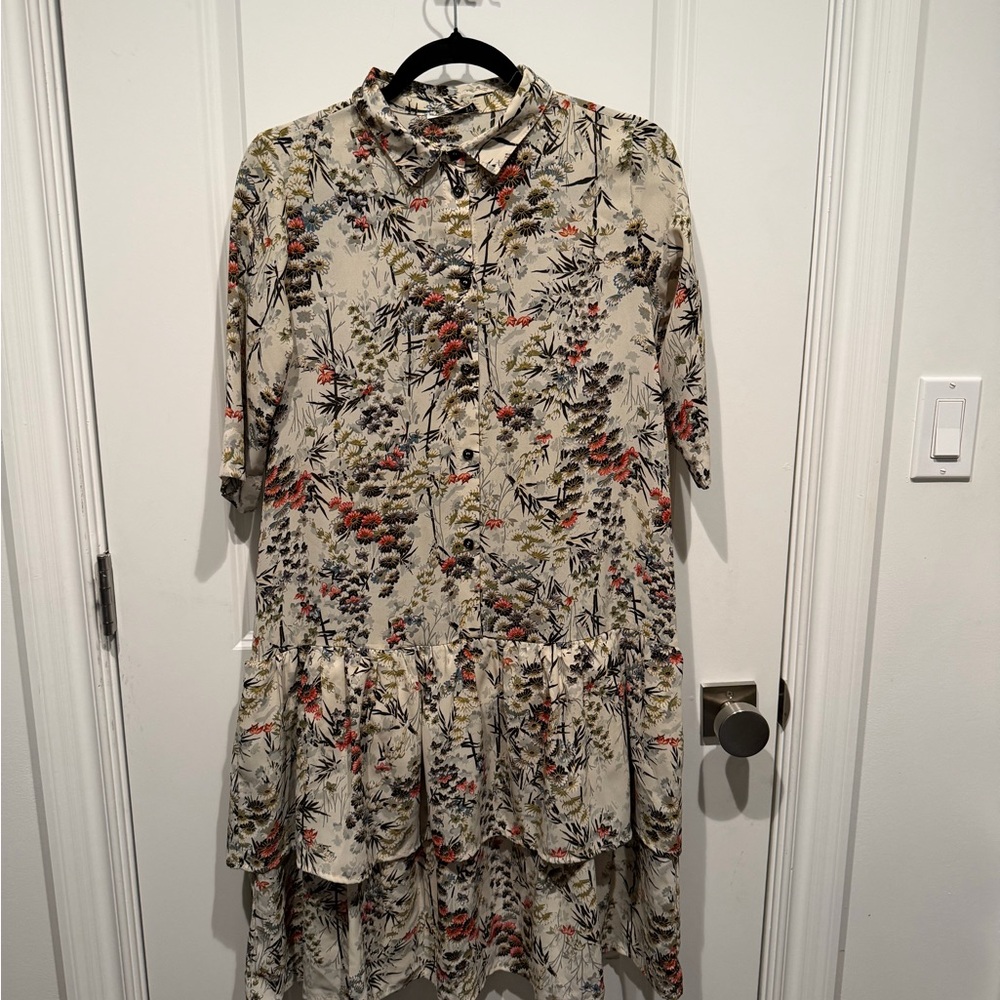Charming Floral Kids Dress